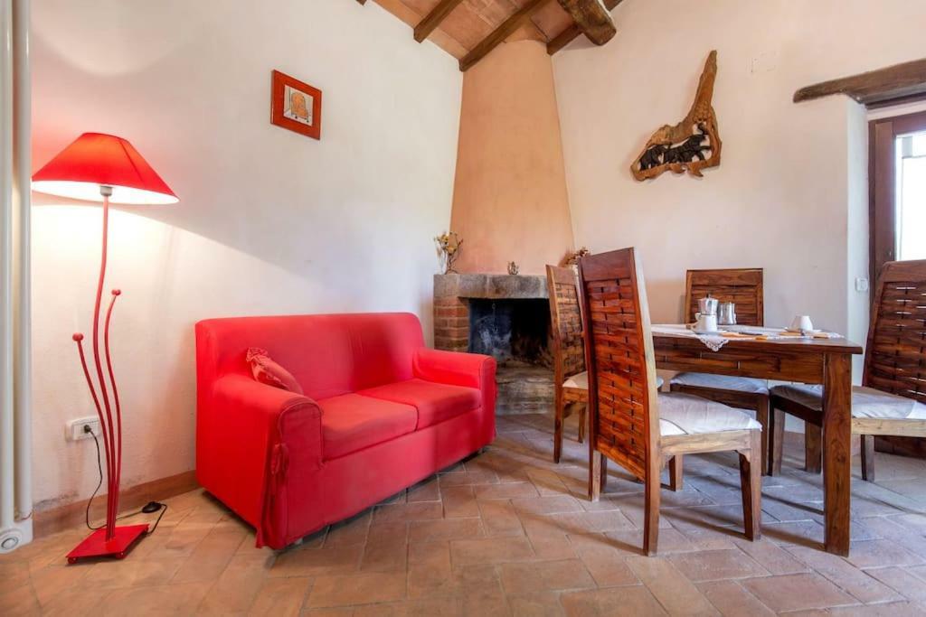 La Casina Degli Olivi Pensionat Seggiano Exteriör bild