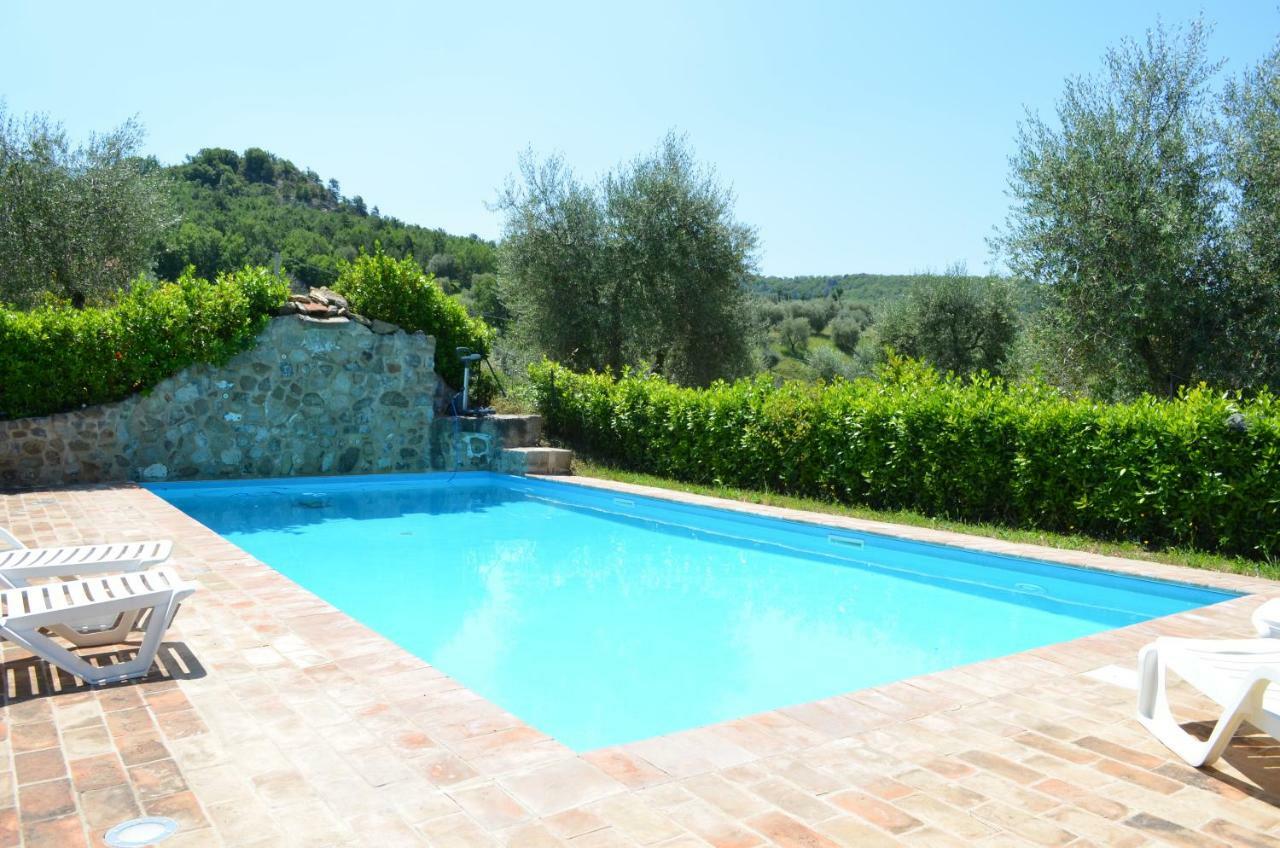 La Casina Degli Olivi Pensionat Seggiano Exteriör bild