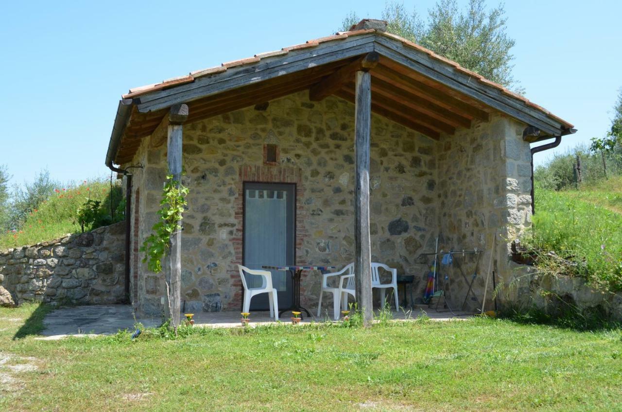 La Casina Degli Olivi Pensionat Seggiano Exteriör bild