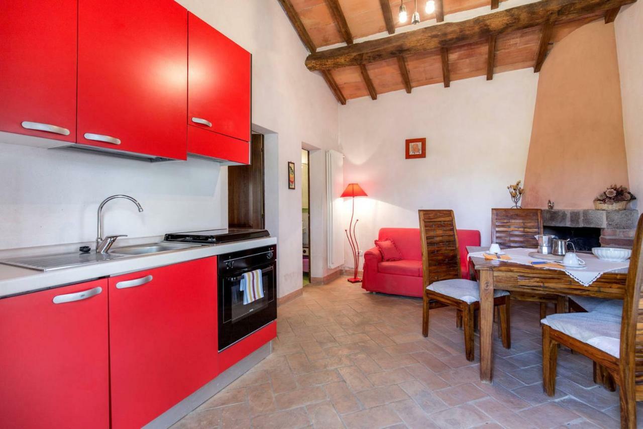 La Casina Degli Olivi Pensionat Seggiano Exteriör bild